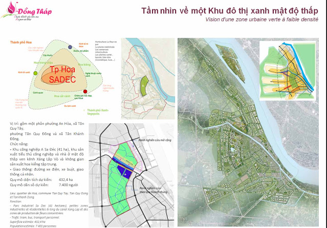 Phát triển Sa Đéc thành một thành phố du lịch xanh