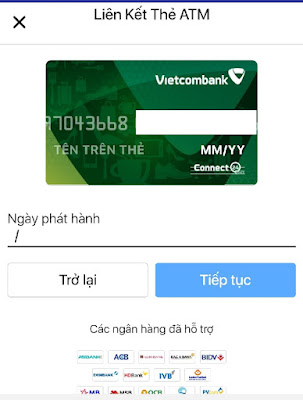 kích hoạt ví Moca trên Grab