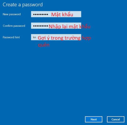 Hướng dẫn cài đặt mặt khẩu cho Windows 10 mới nhất 2