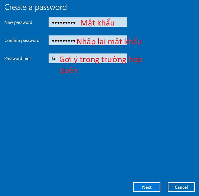 Hướng dẫn cài đặt mặt khẩu cho Windows 10 mới nhất 2