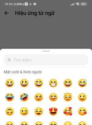 Bật "Hiệu ứng từ ngữ" khi nhắn tin trên Messenger 1