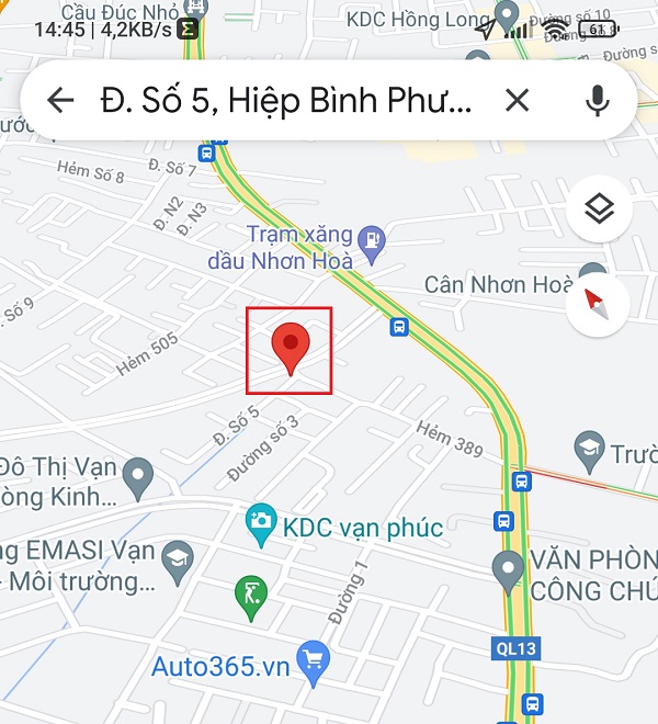 đo khoảng cách trên ứng dụng Google Maps điện thoại