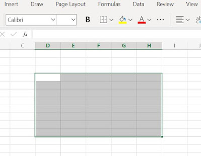 Excel có thể là từ được đọc như các cell (ô) trong Microsoft Excel