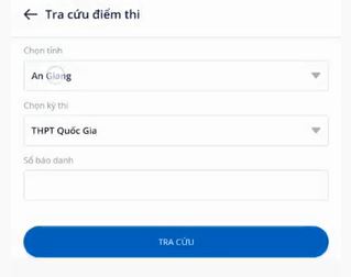 Cách tra cứu điểm thi tốt nghiệp THPT Quốc gia trên VNEDU Connect 1