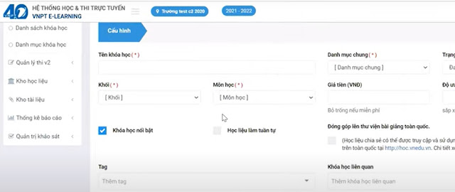 thêm thông tin kháo học trên lms.vnedu.vn