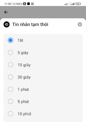 Cách bật thông báo chụp ảnh màn hình tin nhắn Messenger h1