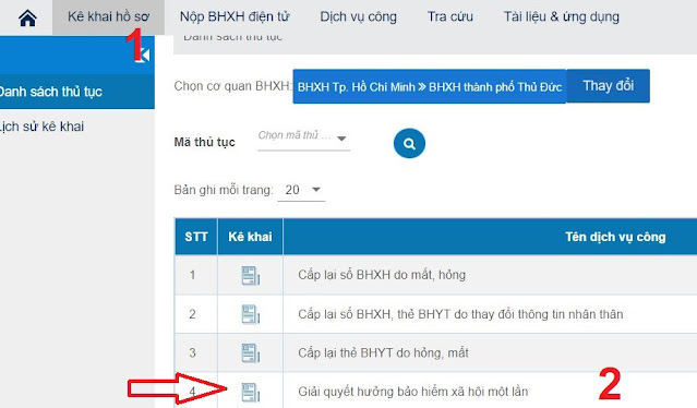 Cách đăng ký thủ tục rút BHXH 1 lần online trên website dichvucong.baohiemxahoi