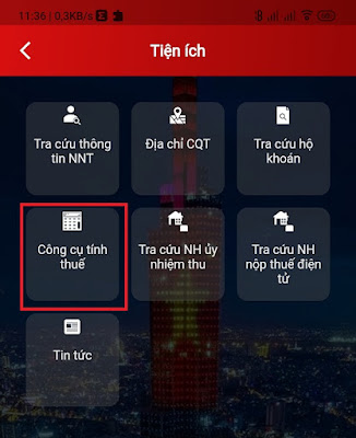 Cách tự tính thuế thu nhập cá nhân phải nộp qua app eTax Mobile 1