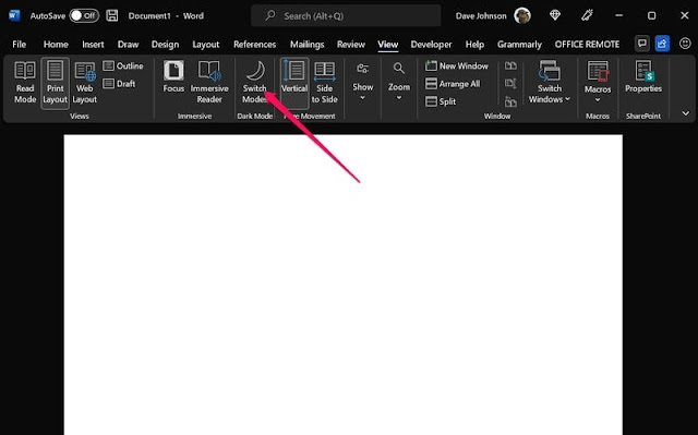 Cách bật chế độ tối (Dark mode) trong Microsoft Word h2