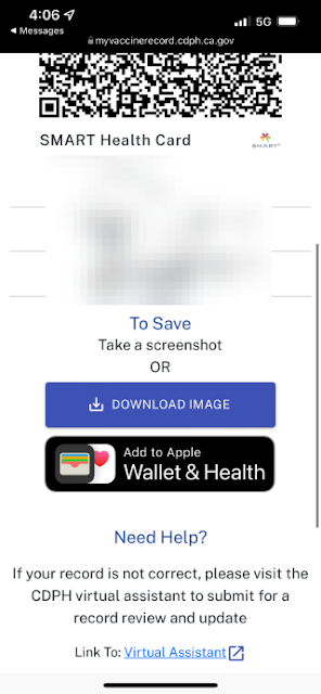 lưu trữ hồ sơ tiêm chủng của bạn trong Apple Health và Apple Wallet