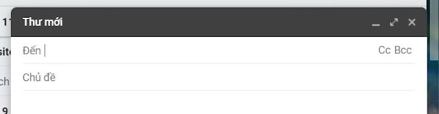 Cách CC hoặc BCC trong Gmail