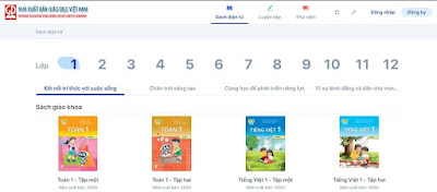 Cách xem sách giáo khoa online miễn phí