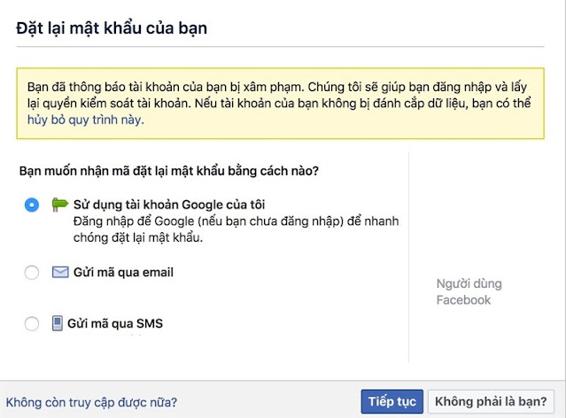 Hướng dẫn lấy lại tài khoản Facebook bị hack mới nhất 2021-2022 4