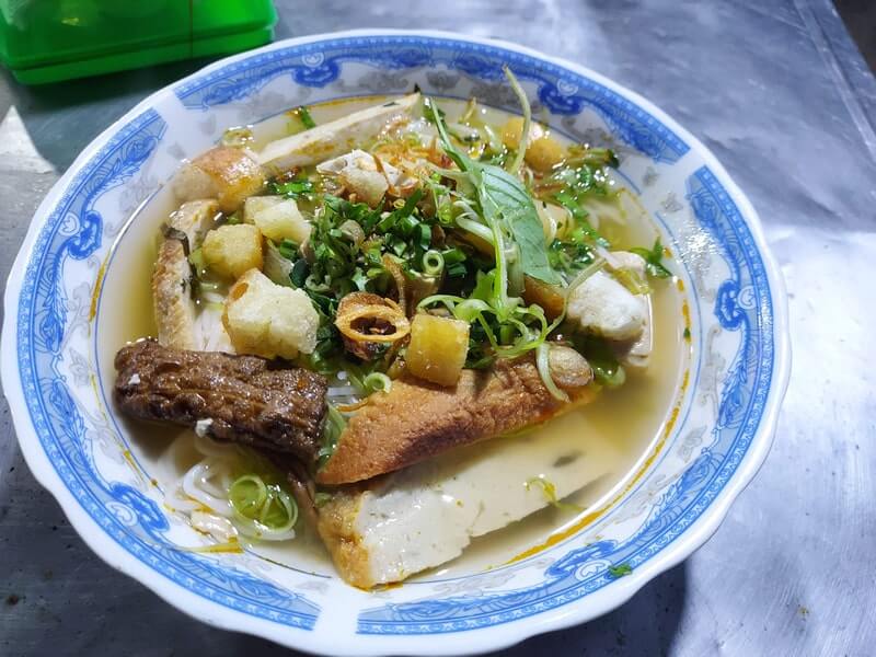 Bún riêu chay Sa Đéc