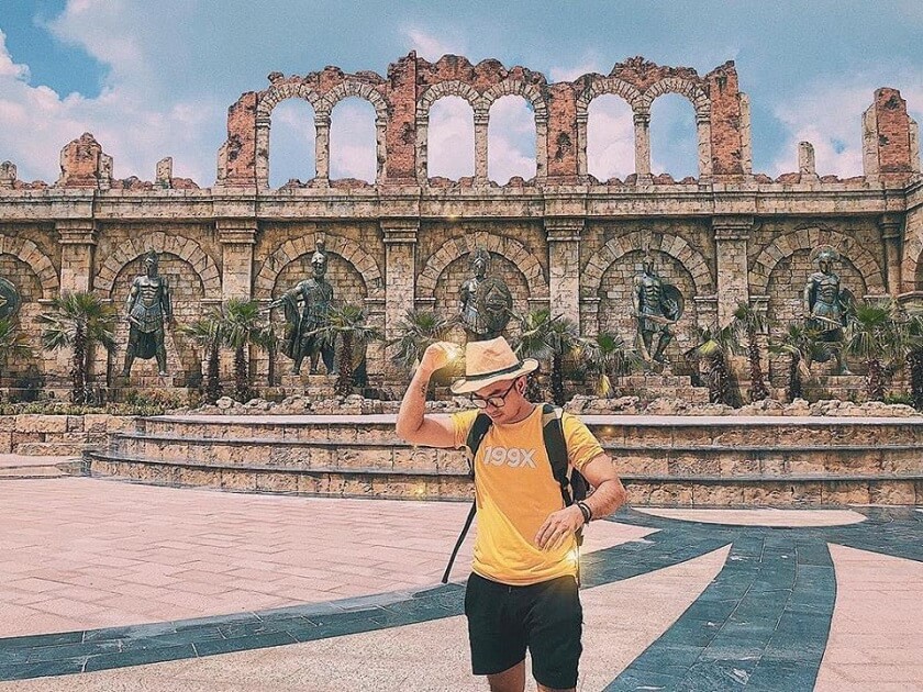 Check-in tại Ga cáp treo Hòn Thơm